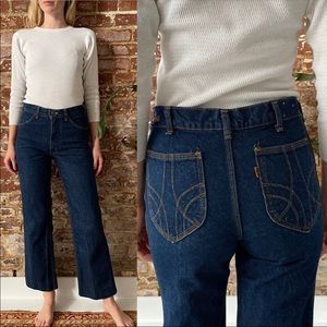 orange tab vintage 70’s Levi’s 28